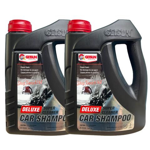 Nước Rửa Xe Ô Tô & Xe Máy GetSun Super Cleaner 2.0L - Sáng Bóng, Ngăn Ngừa Gỉ Sét và Bám Bụi, An Toàn Cho Da Tay