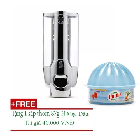 Hộp Xà Phòng Treo Tường Hiện Đại Kèm Sáp Thơm 87g Hương Táo - Tiện Ích Trang Trí Phòng Tắm Cho Gia Đình, An Toàn Cho Trẻ Nhỏ
