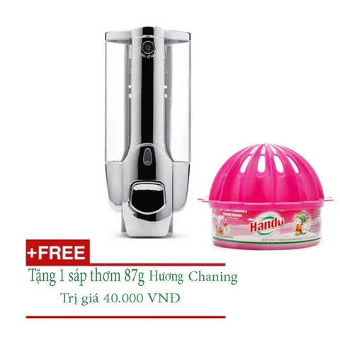 Hộp xà phòng treo tường hiện đại kèm sáp thơm 87g Hương Dâu - Thiết kế tinh tế cho phòng tắm, tiện lợi và an toàn cho gia đình