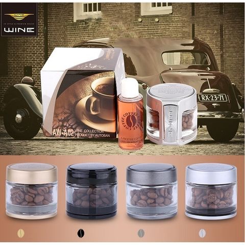 Nước Hoa Ô Tô Cao Cấp Hương Cà Phê Wine Hàn Quốc 35ml - Khử Mùi, Tạo Không Gian Thoải Mái Cho Xe Hơi