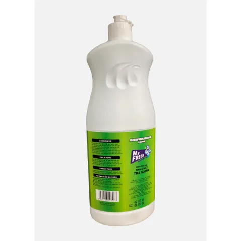 Nước Rửa Bát Hữu Cơ MR.FRESH Tinh Dầu Quế 820ML - Diệt Khuẩn, Khử Mùi, Giữ Ẩm Da Tay Tự Nhiên 99% Thành Phần Thực Vật