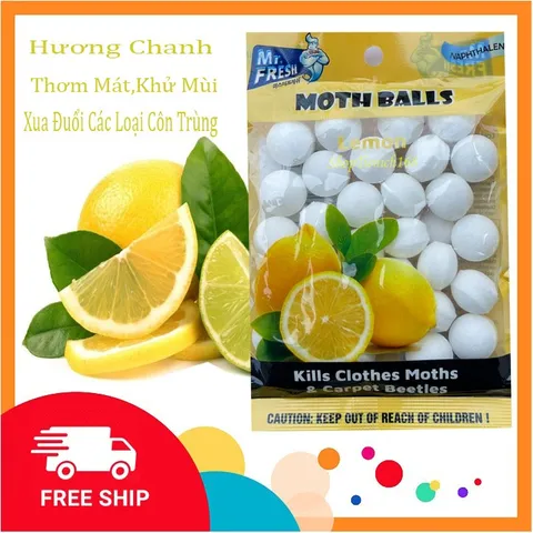 Túi Long Não Thơm 120g - Khử Mùi Hôi, Đuổi Gián Hiệu Quả Hương Chanh, Lavender, Hồng, Vani - Sản Phẩm An Toàn Cho Không Gian Sống Sạch sẽ