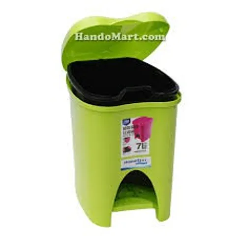 Thùng rác đạp chân 7L HomeStar - Thiết kế dễ thương, nhựa PP bền đẹp, lưu trữ rác gia đình tiện lợi, màu sắc đa dạng