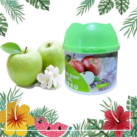Sáp thơm khử mùi Hando 87g - Hương Chanh tự nhiên, làm thơm không gian nhà, phòng tắm, xe hơi, an toàn, dễ sử dụng.