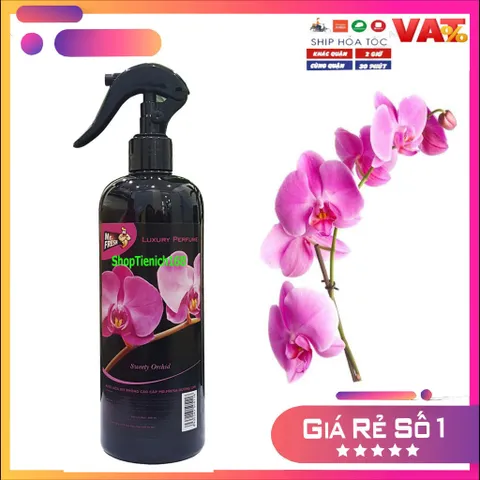 Nước Hoa Xịt Phòng Mr. Fresh 500ml - Khử Mùi Hiệu Quả, Hương Thơm Dịu Nhẹ, Phù Hợp Mọi Không Gian Sống