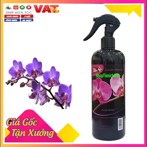 Nước Hoa Xịt Phòng Mr. Fresh 500ml - Khử Mùi Hiệu Quả, Hương Thơm Dịu Nhẹ, Phù Hợp Mọi Không Gian Sống