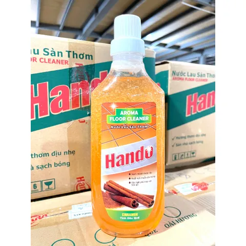 Nước Lau Sàn Đậm Đặc Siêu Sạch Hando 1L - Khử Khuẩn, Hương Hoa Hồng, An Toàn Cho Sức Khỏe, Dành Cho Tất Cả Các Loại Sàn