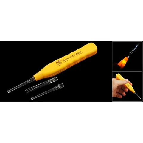 Dụng cụ lấy dáy tai có đèn soi lỗ tai( có hộp đựng)