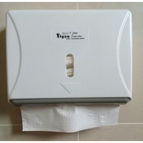 Hộp Đựng Giấy Lau Tay Treo Tường Chất Liệu Nhựa YG-B727 Trắng - Giải Pháp Tiết Kiệm Chi Phí và Tăng Thẩm Mỹ Cho Không Gian Công Cộng