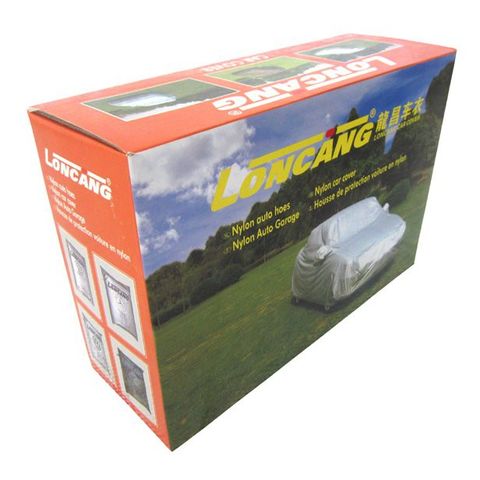 Bạt Phủ Xe Ô Tô 4 Chỗ Chất Liệu Nilon Chống Thấm Tienich168 TI54 - Bảo Vệ Xe Khỏi Tia UV, Bạc Sơn, Duy Trì Tuổi Thọ Nội Thất