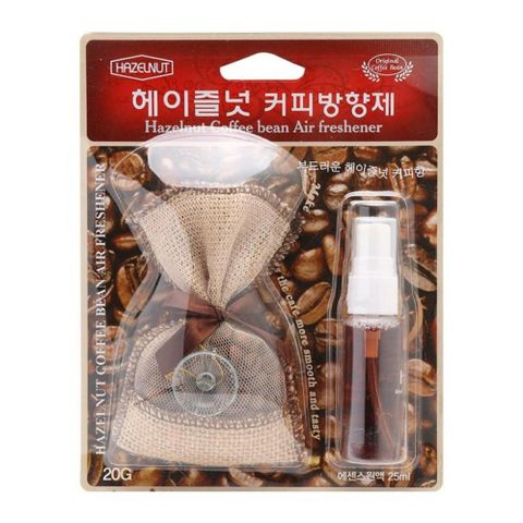 Túi Thơm Treo Xe Hương Cà Phê Hazelnut Scentech - Khử Mùi & Chống Say Xe, Phong Cách Vintage Hàn Quốc, Dễ Sử Dụng