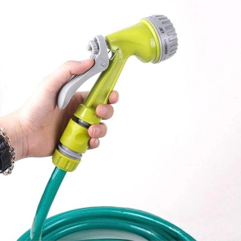 Bộ vòi xịt rửa xe tưới cây đa năng 10m với 7 chế độ phun - Tiện ích rửa xe và chăm sóc cây cảnh tại nhà