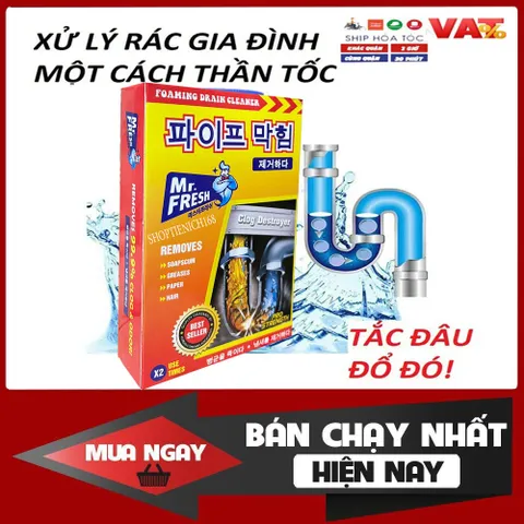 Bột Thông Cống Hando 100g - Bộ 10 Hộp Tiện Lợi, Giải Quyết Tắc Nghẽn Đường Ống Nước, Sản Phẩm Xuất Khẩu Chất Lượng Cao