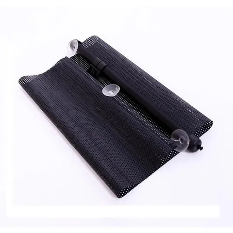 Bộ 2 màn che cửa sổ đôi 45x36cm - Thiết kế hiện đại, chống thấm nước, tiện lợi cho nhà, xe hơi, văn phòng - Màu đen trang nhã