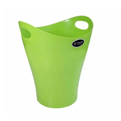 Bộ 4 Thùng Đựng Rác Nhựa Bóng 2 Quai Xách TI666 - Thiết Kế Đẹp, An Toàn, Dễ Dàng Sử Dụng và Làm Sáng Không Gian Nhà Bếp