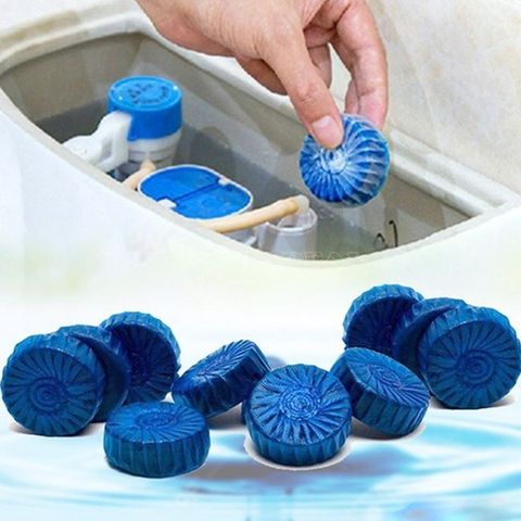 Viên Tẩy Bồn Cầu Hando RCB117 - Bộ 2 Vỉ 4 Viên Khử Mùi Và Tẩy Sạch Bám Bẩn, Công Nghệ Sinh Học Tiên Tiến, An Toàn Sử Dụng