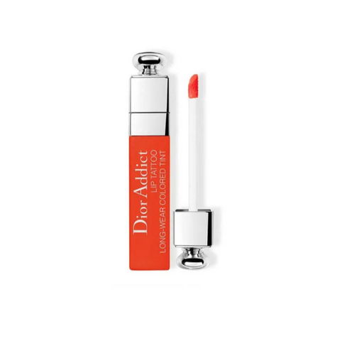 [ không hộp ] Son Dior Addict Lip Tattoo 641 Orange Màu Cam Đỏ 341240