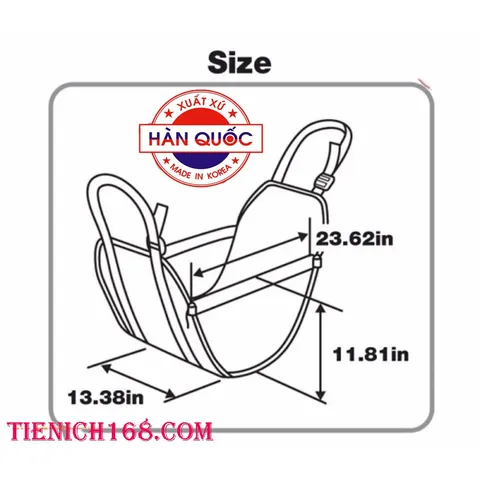 Túi Treo Đồ Đa Năng Hàn Quốc - Giải Pháp Lưu Trữ Gọn Gàng Trong Xe Ô Tô - Chất Liệu Polyester Đen
