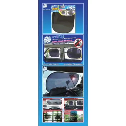 Bộ 2 Màn Che Nắng Phim Cách Nhiệt Tienich168 - Ngăn Tia UV, Giữ Mát Cabin Xe, Tiện Ích Cho Ô Tô