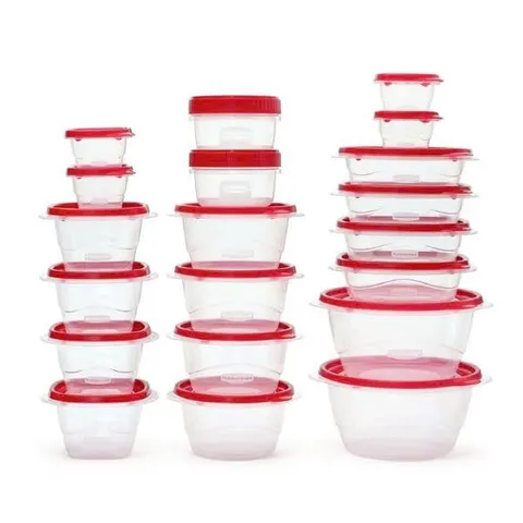 Bộ Hộp Đựng Đa Năng Rubbermaid TakeAlongs 40 Món - Siêu Kín, Nhựa An Toàn, BPA Free, Dùng Đựng Thực Phẩm Tươi Sống