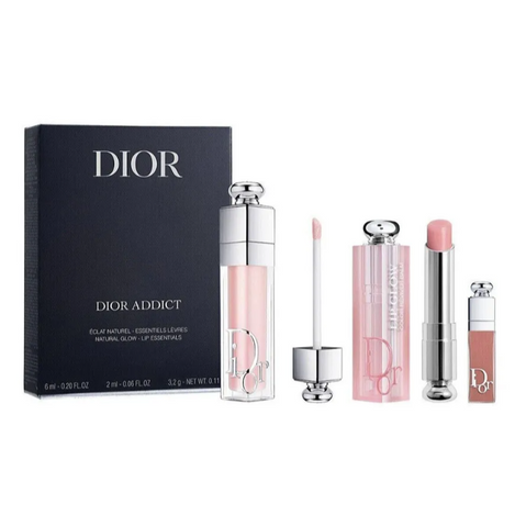 Set Son Dưỡng Dior Addict Natural Glow 3 Món