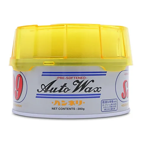 Sáp Đánh Bóng Ô Tô Xe Máy Soft 99 TI152 - Phục Hồi Độ Bóng và Bảo Vệ Sơn Xe - Hộp Có Miếng Mút Xốp Dễ Dùng