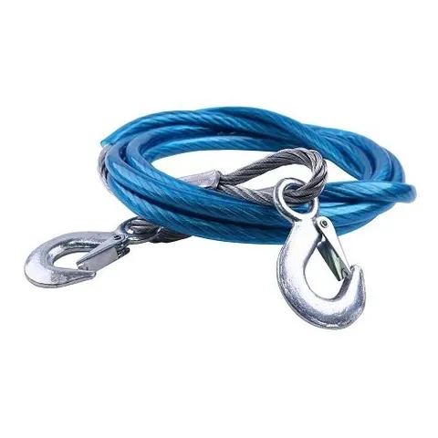 Dây Kéo Xe Ô Tô 3.5m Lõi Thép Bọc Nhựa Chống Rỉ - Dụng Cụ Hỗ Trợ Cứu Hộ Xe Hơi Tienich168