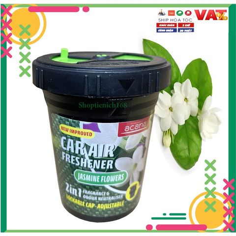 Sáp Thơm Ô Tô Cao Cấp Acana 130g - Hương Cafe Dịu Nhẹ, Thư Giãn, Khử Mùi Hôi Cho Xe Hơi và Văn Phòng
