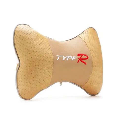 Bộ 4 Gối Đầu Ghế Ô Tô Type R Bọc Nỉ Cao Su - Tiện Lợi, Thoải Mái, Giảm Mệt Mỏi Cho Chuyến Đi Dài