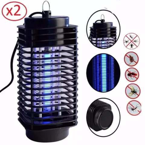 Bộ 2 Đèn Ngủ Diệt Muỗi và Côn Trùng Tower 3D TI723 - Đèn Bắt Côn Trùng An Toàn Cho Gia Đình