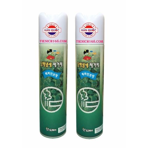 Bộ 2 Nước Hoa Xịt Phòng Sandokkaebi 370ML Hương Oải Hương - Khử Mùi An Toàn, Hương Thơm Tự Nhiên, Phù Hợp Cho Không Gian Sống