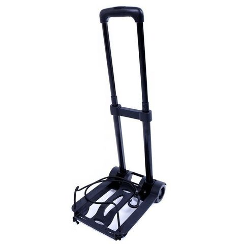Xe Kéo Đa Năng Gấp Gọn 40kg - Tiện Lợi Đi Chợ, Du Lịch, Vận Chuyển Hàng Hóa, Khung Thép Bền, Màu Đen