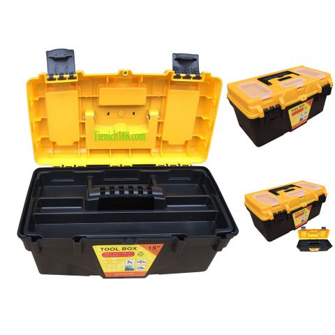 Hộp Đựng Dụng Cụ Sửa Chữa Cao Cấp Bằng Nhựa - Thiết Kế Gọn Gàng, Bảo Vệ Kim Khí Tối Ưu cho Gia Đình