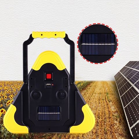 Biển Tam Giác Cảnh Báo Nguy Hiểm Phản Quang Cho Ô Tô Biển báo có đèn led với nhiều chế độ nháy