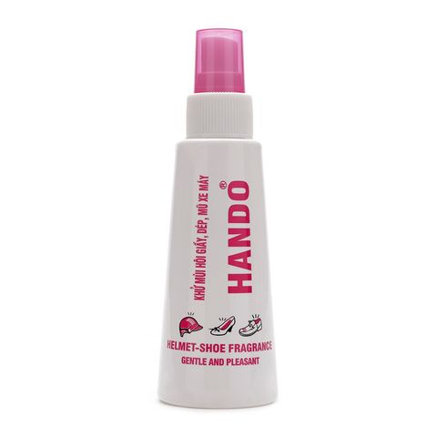 Bộ 3 Chai Xịt Khử Mùi Hôi Giày Dép và Mũ Bảo Hiểm Hando 120ml - Diệt Khuẩn, Giảm Mồ Hôi, Không Gây Kích Ứng Da