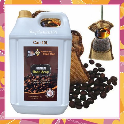 Nước Rửa Tay Khử Mùi Mr.Fresh 10L Hương Chanh Sả - Kháng Khuẩn, Làm Sạch Mềm Mại, Phù Hợp Nhà Hàng, Khách Sạn, Bệnh Viện