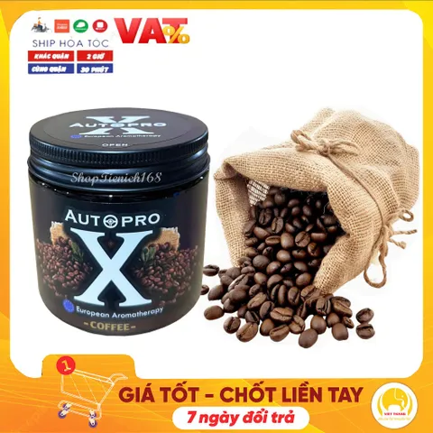 Sáp Thơm Phòng Cao Cấp Autopro X Hương Chanh - Khử Mùi Hiệu Quả cho Nhà, Ô Tô và Nhà Vệ Sinh - Hương Tự Nhiên Thanh Khiết