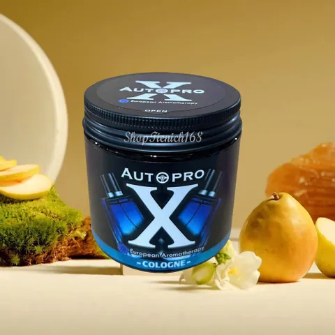 Sáp Thơm Phòng Cao Cấp Autopro X Hương Chanh - Khử Mùi Hiệu Quả cho Nhà, Ô Tô và Nhà Vệ Sinh - Hương Tự Nhiên Thanh Khiết