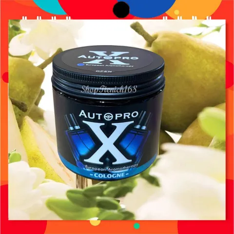 Sáp Thơm Phòng Cao Cấp Autopro X Hương Chanh - Khử Mùi Hiệu Quả cho Nhà, Ô Tô và Nhà Vệ Sinh - Hương Tự Nhiên Thanh Khiết