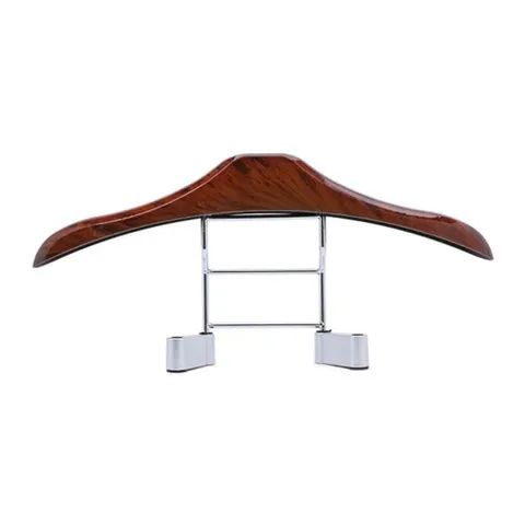 Bộ 2 Móc Treo Áo R Noble TI373 Nâu - Thiết Kế Sang Trọng Cho Xe Ô Tô, Giúp Treo Quần Áo Gọn Gàng, Tiện Lợi
