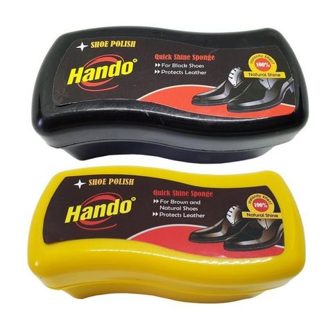 Xi Mút Đánh Giày Da Nhanh Hando - Sáng Bóng, Bảo Vệ Và Kéo Dài Tuổi Thọ Giày, Dụng Cụ Chăm Sóc Giày Tiện Lợi 50g