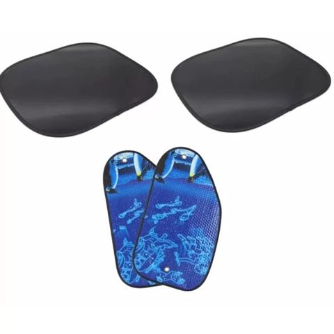 Bộ 2 Màn Che Nắng Phim Cách Nhiệt và Che Chắn Phản Quang cho Xe Hơi - Cách Nhiệt Chống UV, Giữ Mát Cabin, Kích Thước 44x35 cm