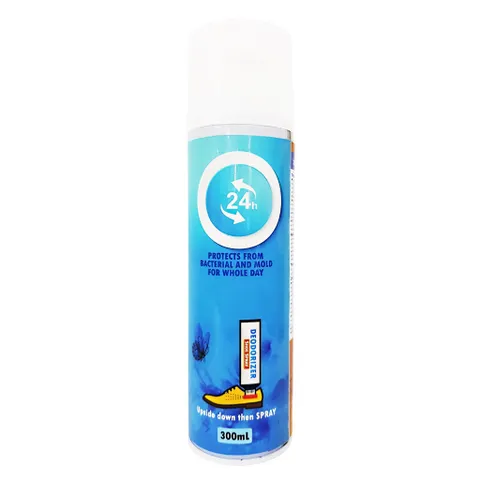 Xịt Khử Mùi Giày Hando 300ml - Công Nghệ Nano Bạc Giúp Đánh Bay Mùi Hôi Cho Giày Dép, Mũ Bảo Hiểm, Hương Dịu Nhẹ