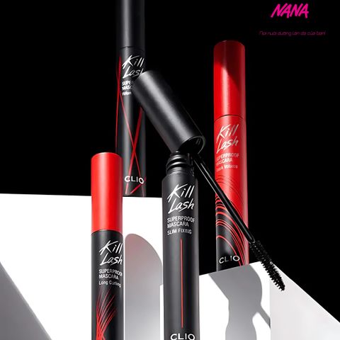 Mascara Chống Nước CLIO Kill Lash Superproof 7g - Chuốt Mi Dài Dày, Không Lem, Phù Hợp Với Bất Kỳ Sự Kiện