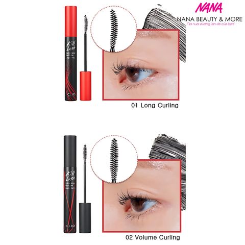 Mascara Chống Nước CLIO Kill Lash Superproof 7g - Chuốt Mi Dài Dày, Không Lem, Phù Hợp Với Bất Kỳ Sự Kiện