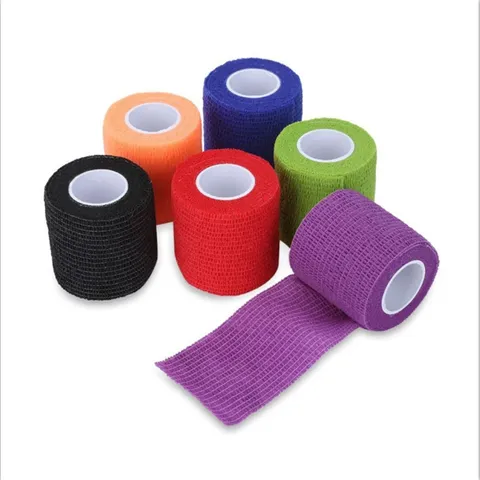 Băng Keo Thể Thao Vuadotap - Hộp 24 Cuộn Cao Su Non 5cm x 450cm, Giúp Bảo Vệ Chấn Thương Tai, Chân, Đầu Gối Khi Vận Động