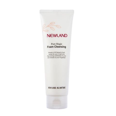 Sữa Rửa Mặt Newland Pure Magic Foam 180ml - Chiết Xuất Bách Xù & Chanh, Làm Sạch Sâu, Thích Hợp Mọi Loại Da, Dưỡng Ẩm Tự Nhiên