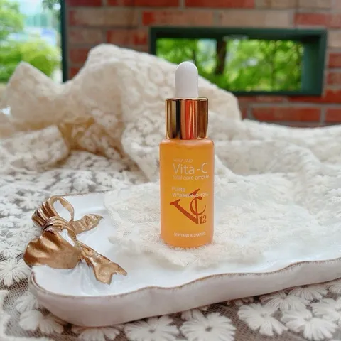 Tinh Chất Dưỡng Sáng và Chống Lão Hóa NEWLAND Vita-C Total Care Ampoule 30ml - Dành cho Mọi Loại Da, Chứa 12% Vitamin C