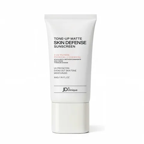 Kem Chống Nắng Nâng Tone Kiềm Dầu JDclinique Tone-up Matte SPF 50+ PA+++ - Bảo Vệ Toàn Diện, An Toàn Cho Da Nhạy Cảm 50ml