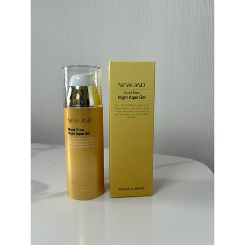 Gel dưỡng ẩm da ban đêm Moist Pure Night Aqua Gel Newland dành cho da mụn